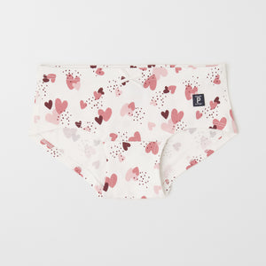 Organic Cotton Girls Hipster Briefs from the Polarn O. Pyret kidswear collection. The best ethical kids clothes