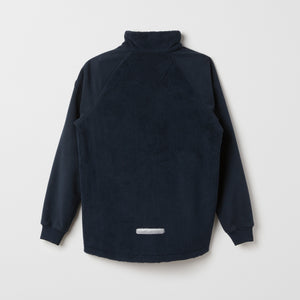 Navy Waterproof Adult Fleece Jacket from the Polarn O. Pyret outerwear collection. Quality kids clothing made to last.