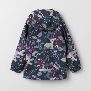 Kids Navy Lightweight Shell Jacket from the Polarn O. Pyret outerwear collection. The best ethical kids outerwear.
