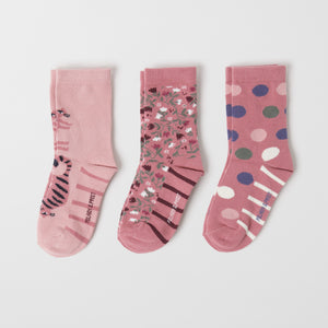 Green Kids Socks Multipack from the Polarn O. Pyret kidswear collection. Nordic kids clothes made from sustainable sources.