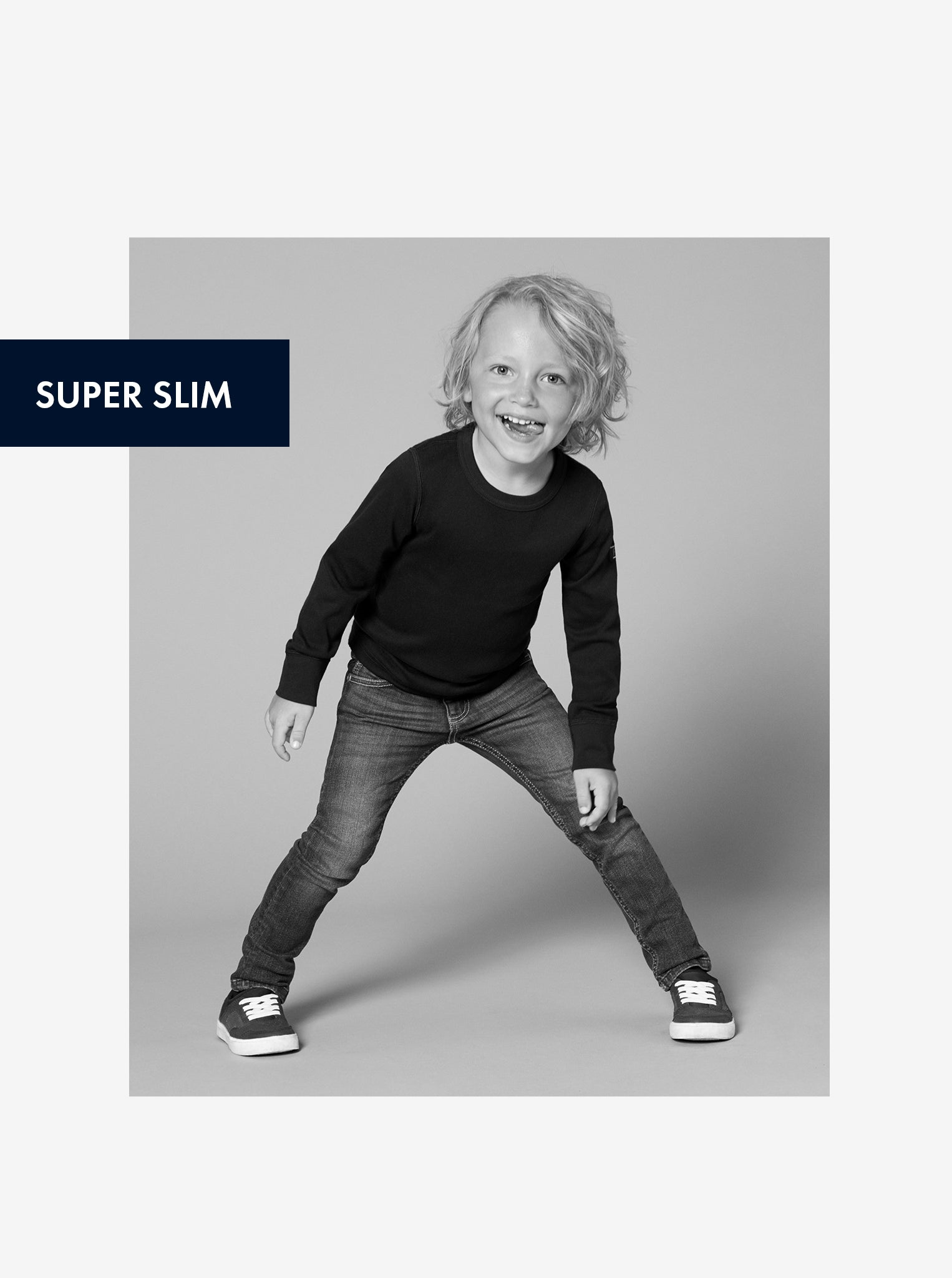 Super Slim Fit Kids Jeans