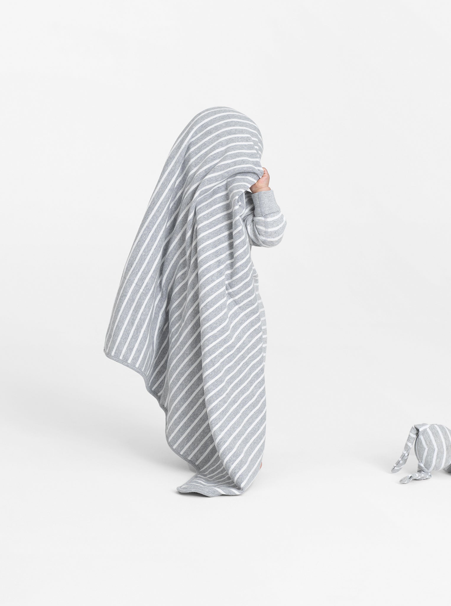 PO.P Stripe Kids Blanket/Shawl