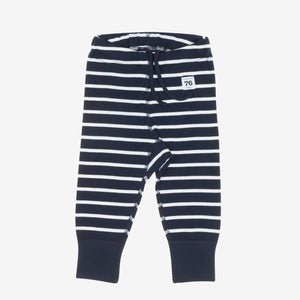 newborn baby gift set navy stripes, quality hat socks bottoms babygrow, organic cotton 